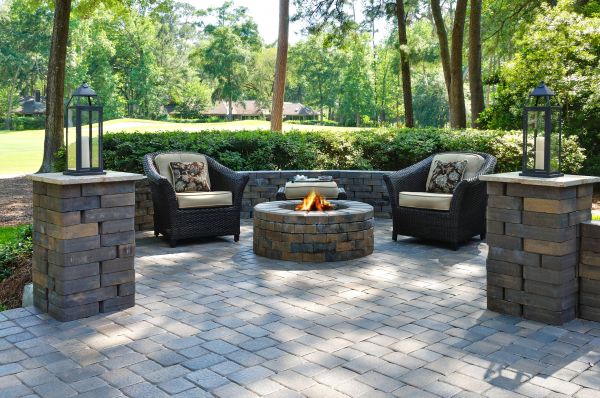 Fire Pit Installation in Glenview