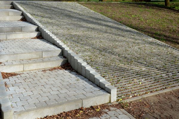 Paver Steps Repair in Glenview