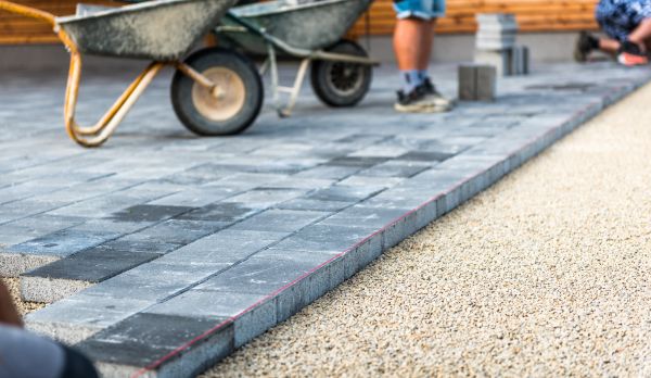 Paver Driveway Repair in Glenview